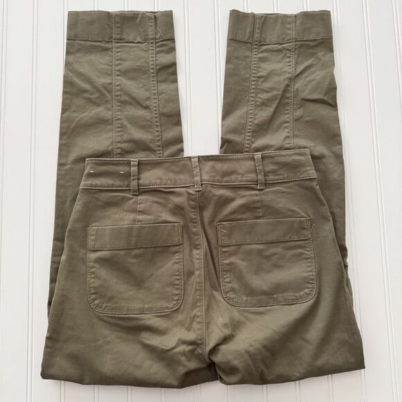 LOFT High Rise Straight Leg Pants - Size 2 - Picture 3 of 6